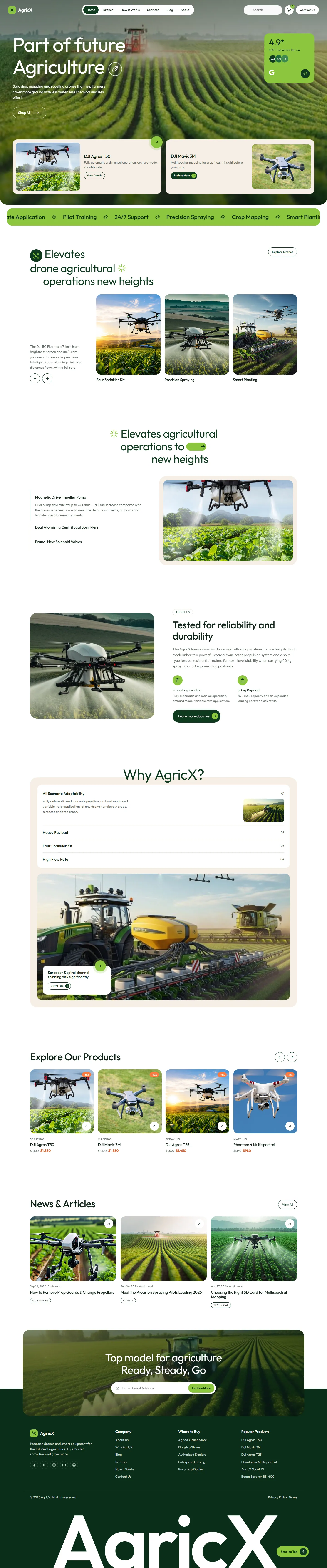 AgricX — website built by Victor Abah